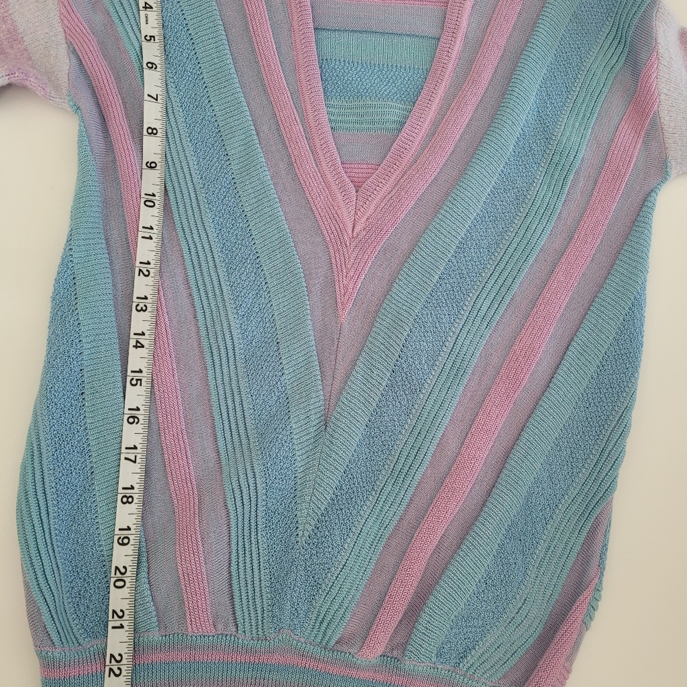 Tularosa Kinsley  XS Sweater pastel colors - Picture 6 of 9